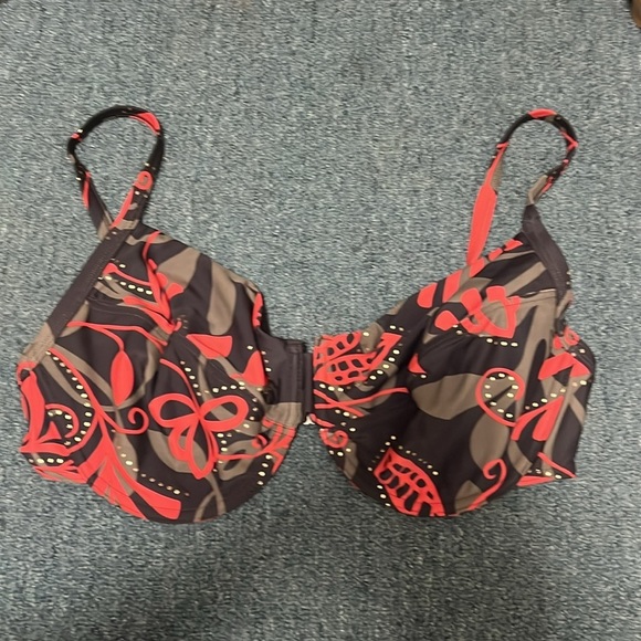 Seafolly bikini bathing suit  top size 12/14 women’s - Picture 3 of 9